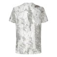 thumbnail image 5 of Men's Crew Neck T Shirts Vintage Trendy Tie Dye Print Short Sleeve Tops Lightweight Summer Beach Casual Workout Tees Z002-White L, 5 of 5
