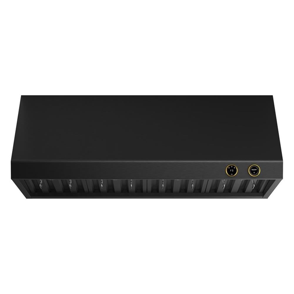 Pemberly Row Dual Fuel Range Propane Gas in Titanium Under Cabinet Range Hood