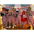 thumbnail image 3 of Pyjamas Assortis de Noël pour la Famille, Grenouillère Renne à Manches Longues, Combinaison une Pièce pour Adultes, Enfants, Bébé, 3 of 6