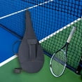 thumbnail image 2 of Tennis Racket Bag Carrier Sports Accessories Players Adjustable Shoulder Bag Gray, 2 of 9