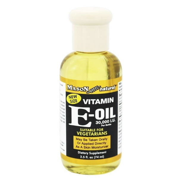 Mason Natural Vitamin E Oil 30000 IU 2.5 fl. oz.