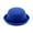 Multiple Colors, variant on Nrmvnmi Classic Wool Round Bowler Hats - Trendy Derby Fedora Bucket Caps With Roll Up Brim Solid Color Fashionable Hats For Men Women (Multiple Colors)