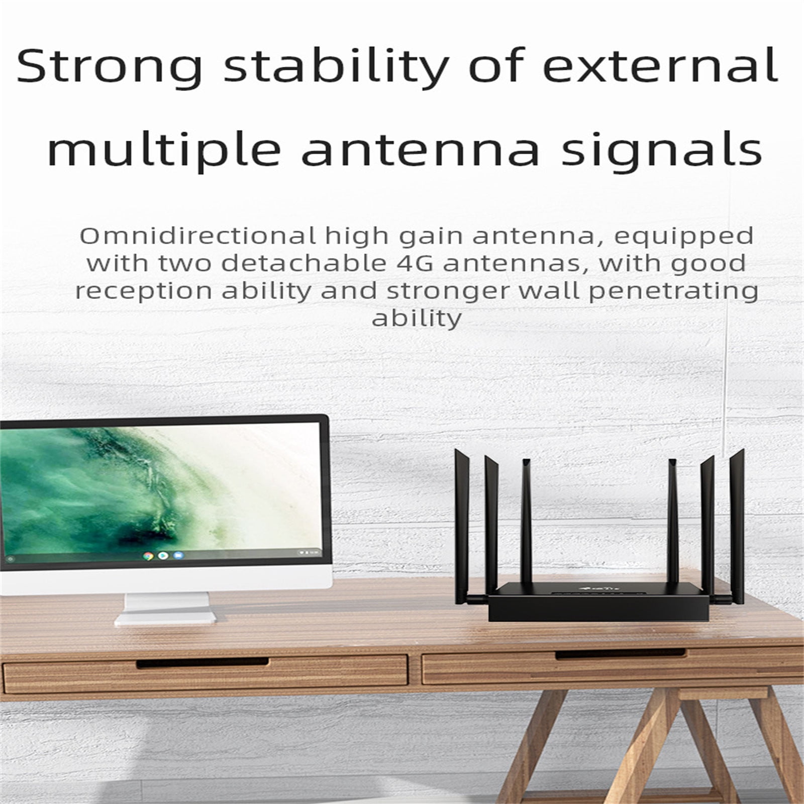 Xecvkr Free WiFi Router Unlimited Satellite Internet High Speed 500mbps 5G Wide Coverage Easy Setup Plug Play Support Phone Laptop Smart Household Solution 1 Piece