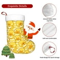 thumbnail image 5 of Salouo Cool Duck With Yellow Strip Print Christmas Stockings,Large Xmas Stocking Set of 1 Holiday and Farmhouse Stocking for Christmas Holiday Party Decoration(17.7*11 Inch), 5 of 7