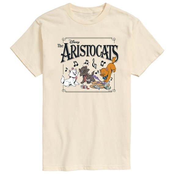 Disney - The Aristocats - Aristocats - Men's Short Sleeve Graphic T-Shirt