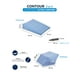 thumbnail image 3 of Juego de Cojines Inflables AGBOX para Piernas y Espalda Color Azul | Alivio de Dolor, Mejora la Circulación y Soporte Ergonómico | Portátiles e Ideales para Viaje y Hoga, 3 of 5