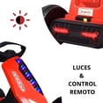 thumbnail image 2 of Montable Electrico Go Kart para Niños Largo Ajustable Luz 12v - Rojo, 2 of 8