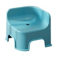 thumbnail image 3 of Taburete pequeño para niños, resistente y cambiador de zapatos para dormitorio, mesita de noche, multiusos. Azul, 3 of 9