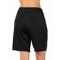 thumbnail image 2 of Women's Leilani A720099L Boardshorts Surf City Short 10 Inch Swim Bottom (Black 10), 2 of 3