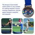 thumbnail image 2 of Medalla Ganadores Metal Pickleball 6 8 Cm para Competiciones Juegos (Cobre), 2 of 4