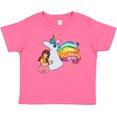 thumbnail image 3 of Inktastic Embrace Your Magical Side Girl Hugging A Unicorn Boys or Girls Baby T-Shirt, 3 of 5