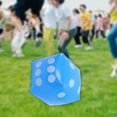 thumbnail image 6 of Almencla Inflatable Toys Dice Blows Up Dice Easy Storage Family Game 11.81 inch Game Props Dice for Indoor Outdoor Game Activities Gift Blue, 6 of 8