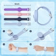 thumbnail image 4 of Pulseras Airtag impermeables para niños, paquete de 2 unidades, silicona suave, 4 of 6