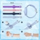 thumbnail image 4 of Pulseras Airtag impermeables para niños, paquete de 2 unidades, silicona suave, 4 of 6