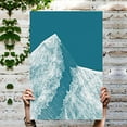 thumbnail image 4 of Idea4wall Geometric Canvas Wall Art Abstract Painiting Canvas Prints Modern Home Wall Decor, 12"x18", 4 of 5