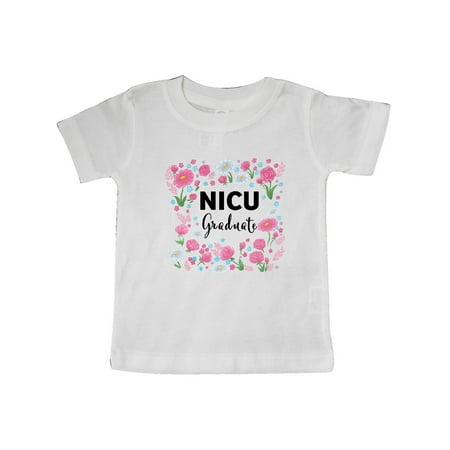 

Inktastic NICU Graduate-Flowers Gift Baby Boy or Baby Girl T-Shirt