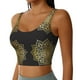 thumbnail image 2 of Fotbe Gold Mandala Sujetador Deportivo Largo sin Aros para Mujer con Almohadillas y Soporte Medio, Transpirable y Absorbente, Camiseta Tipo Chaleco o Tank Top-Medium, 2 of 8