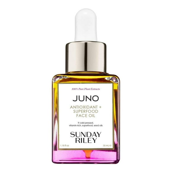 Sunday Riley Juno Huile pour le Visage Antioxydante et Superaliment, 1,18 Fl Oz