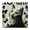 thumbnail image 4 of WYYP Cute Cat Square Tablecloth Outdoor Picnic Camping and Indoor Kitchen Dining Party 100% Polyester Fiber Mother's Day 52*52, 4 of 8
