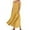 5-Yellow, variant on 2025 Women's Fashion Spring and Casual Summer Solid Color Sexy Evening Dresses for Fall Round Neck Short Sleeve Linen Dress Women Temperament Slim Fit Casual Comfortable Dress