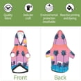 thumbnail image 6 of KLL Beach with Palm Trees for Basic Dog Hoodie - Pet Hoodie Sweater with Leash Hole - Cute Dog Sweatshirt - Pet Clothes Hooded Sweatshirt for Dog & Cat -X-Large, 6 of 8