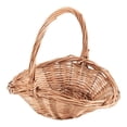 thumbnail image 4 of Wicker Basket with Handle, Wicker Shopping Basket, small, 4 of 5