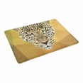 thumbnail image 2 of MKHERT Cheetah in Geometric Triangle Mosaic Pattern Doormat Rug Home Decor Floor Mat Bath Mat 23.6x15.7 inch, 2 of 3