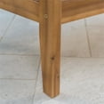 thumbnail image 4 of Noble House Peyton Outdoor Teak Loveseat & Coffee Table Set, 4 of 10