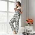 thumbnail image 5 of Kdxio Women's Comfy Stretch Mallard Ducks Wild Birds1 Print Drawstring Pajama Pants-Large, 5 of 5