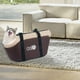 thumbnail image 5 of Transportín para gatos Zulema Portátil de lados blandos Lavable para viajes de mascotas Café S (38x20x25cm) L (43x30x28cm), 5 of 7