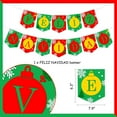 thumbnail image 6 of Feliz Navidad Banner, Red & Green Christmas Party Decorations, Mexican Spanish Feliz Navidad Signs Merry Christmas Garland Happy Holidays Party Supplies, 6 of 6