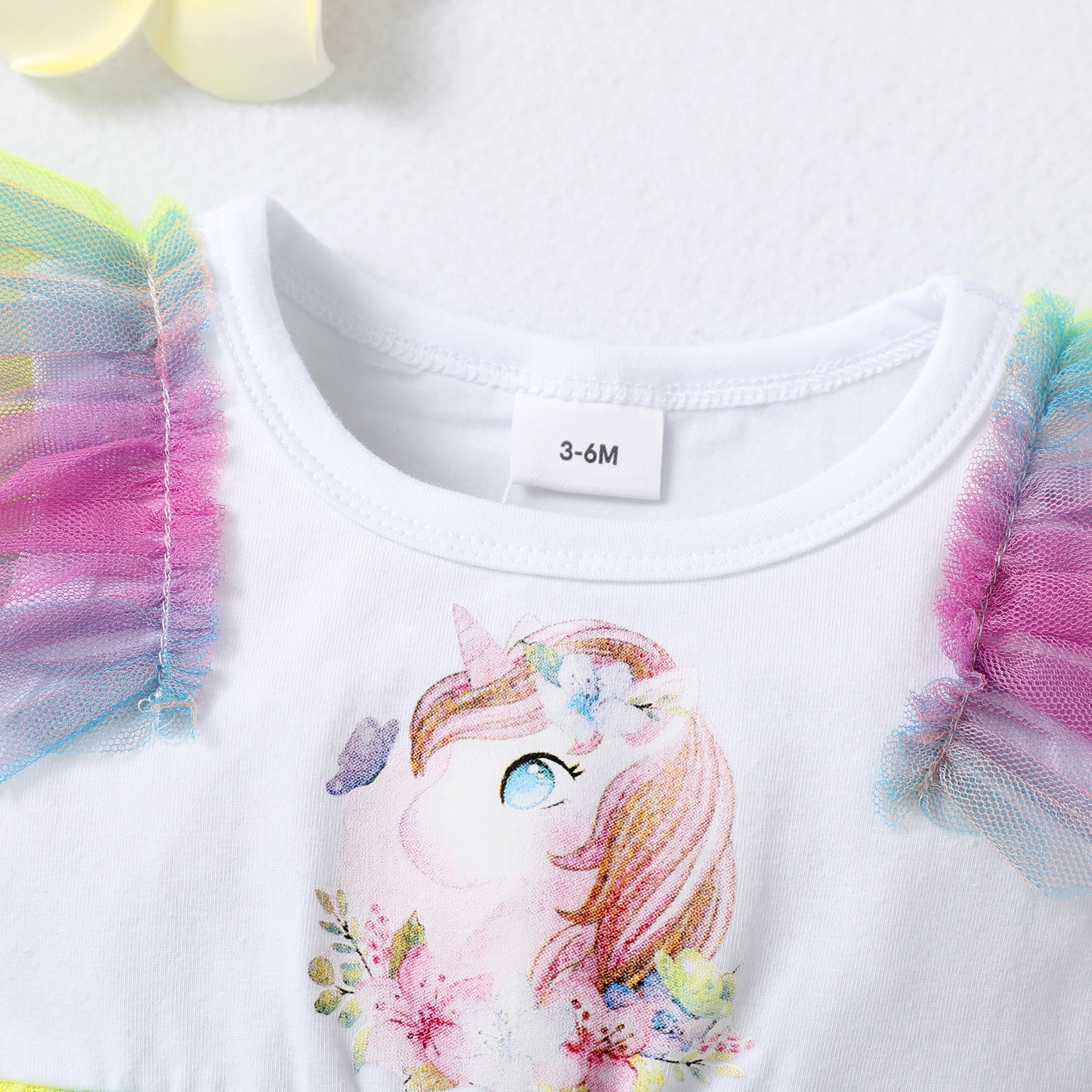 Infant Baby Girl Dress Cute Baby Girl Clothes Sumer Baby Girl Dress Tutu Dress Baby Dress for Girls 6-12 Month Yellow 1 year old girl Dress