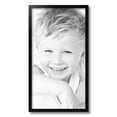 thumbnail image 2 of ArtToFrames 13x24 inch Satin Black Short Picture Frame, Black Wood Poster Frame (1416), 2 of 8