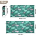 thumbnail image 3 of Dreamtimes Flamingo & Palm Leaves Beach Towel,Absorbent Quick Dry Sport Towel Oversized Lightweight Soft Bath Towel for Travel Sports Pool Swimming Bath Camping 31x71in, 3 of 7