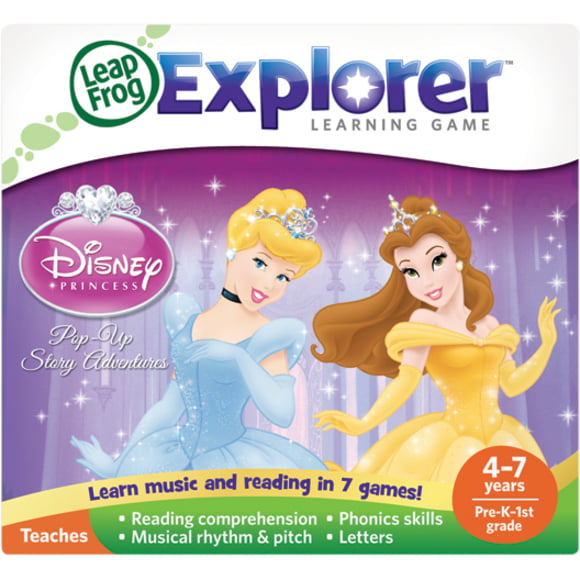 Reading Learning Game Cartridge LeapFrog Leapster Kids Education Disney Princess 