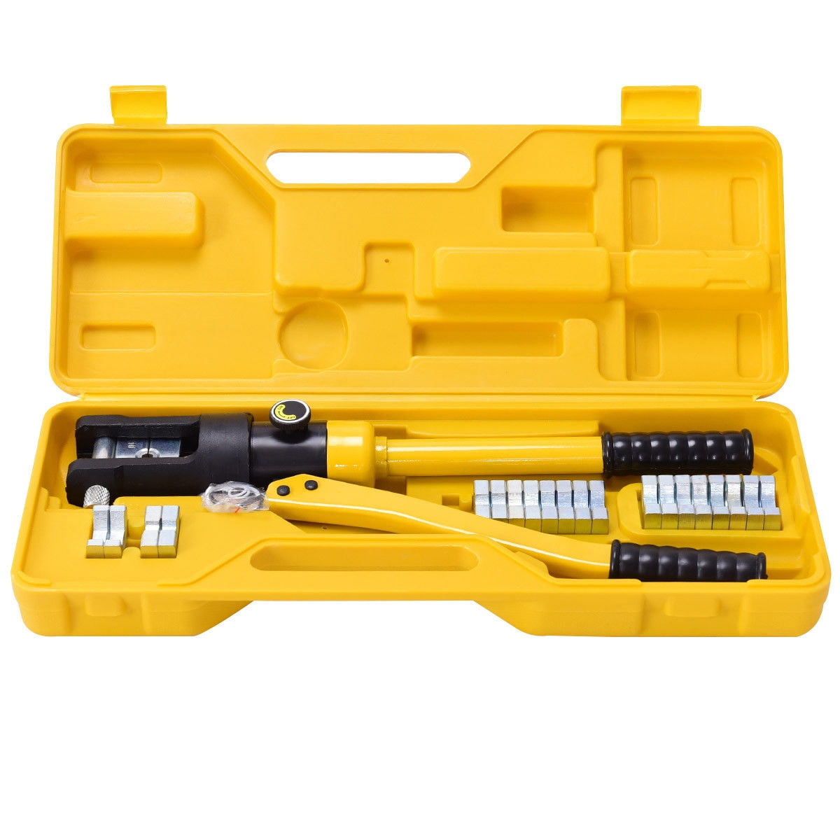 Goplus 16 Ton Hydraulic Wire Terminal Crimper Battery Cable Lug