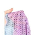 thumbnail image 7 of WIBACKER Toddler Girls Hollow Out Knitted Swimsuit Cover Up Little Kids Fashion Tie Dye Coverups Beach Dress 3-7 Years, 7 of 7