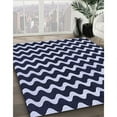thumbnail image 2 of Ahgly Company Indoor Rectangle Patterned Night Blue Area Rugs, 2' x 5', 2 of 6