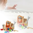 thumbnail image 1 of GUANGHONG Variety of Disassembly and Assembly Tool Storage Nut Tool Cartoon Screwing Portable Building Block Toys Alphabet Bath Tub Letters, 1 of 8