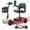 Red, variant on Segmart 4 Wheel Mobility Scooter ,Foldable Mobility Scooter for Seniors&Adults,300W Powerful Motor, Headlight and Basket, 300-pound Weight, Suitable for Adults/Seniors