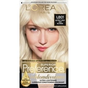 L'Oreal Paris Superior Preference Fade-Defying Permanent Hair Color, Extra Light Ash Blonde, 1 Kit