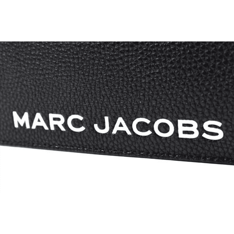 Marc Jacobs Pebble Leather Wristlet Wallet Black