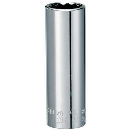 UPC: 0885911588645 | CRAFTSMAN Deep Socket  SAE  1/2-Inch Drive  3/4-Inch  12-Point (CMMT47525)