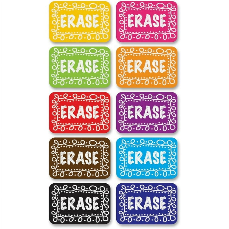 Ashley Colors Design Mini Whiteboard Eraser - 2 Ashley Colors Design Mini Whiteboard Eraser - 2