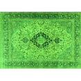 thumbnail image 1 of Ahgly Company Indoor Rectangle Persian Green Traditional Area Rugs, 7' x 9', 1 of 1