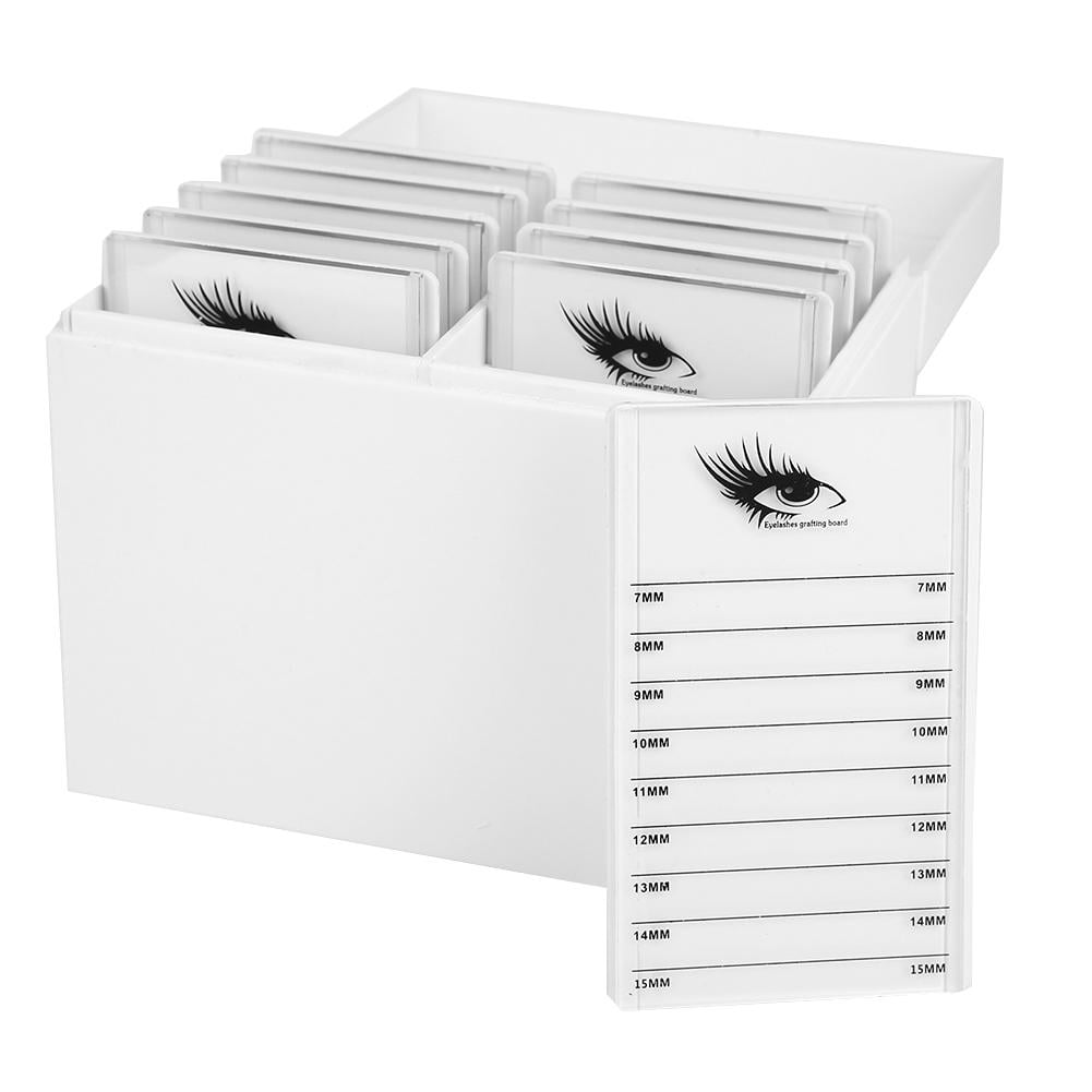 HERCHR Eyelash Storage Box, 10 Layers Eyelash Extension Storage Box