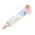 thumbnail image 2 of Tubo de aguja de pasta de soldadura de alta temperatura, antisecado, 217 ℃, fundente de soldadura para reparación de teléfonos móviles, 45g, 2 of 9