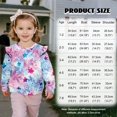 thumbnail image 7 of DISNIMO Tie Dye Star Printed Girl Sweatshirt Long Sleeve Pullover Tops Crewneck T-Shirts Lightweight Sweater Tops 2-3 Years, 7 of 7
