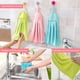 thumbnail image 5 of Yuarrent Toalla de baño de felpa para bebé, toalla de mano para guardería, toalla de baño colgante para cocina y baño, 1 ud. Suministros de limpieza para el hogar Rosado Yuarrent JJ3864-01, 5 of 6