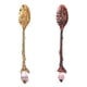 thumbnail image 3 of Cuchara de Café Advancent Tallada en Bronce con Cabeza de Cristal Cobre Rojo, 3 of 6